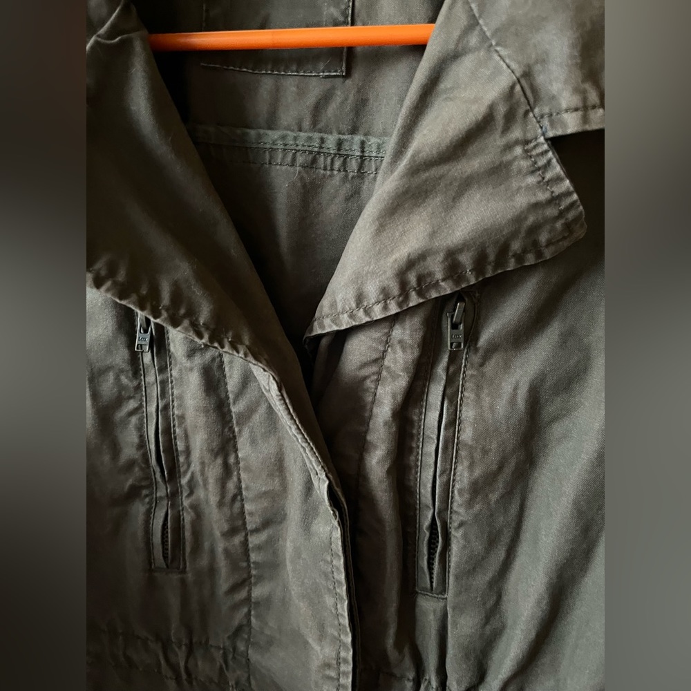 Army Green Spring Utility Jacket - image 3